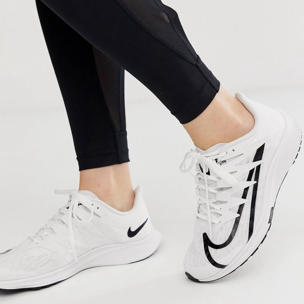 COPY - White & Black Nike Rival Zoom Running Shoes